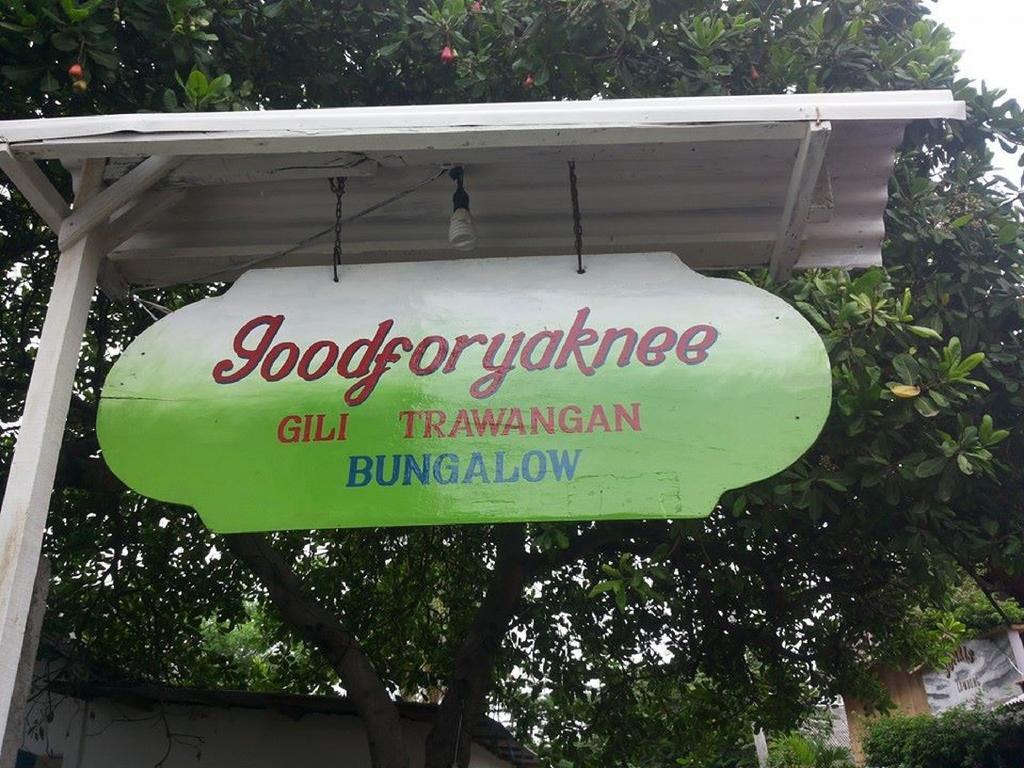 Good For Ya Knee Hostel & Bungalows (Adults Only) Gili Trawangan Rum bild