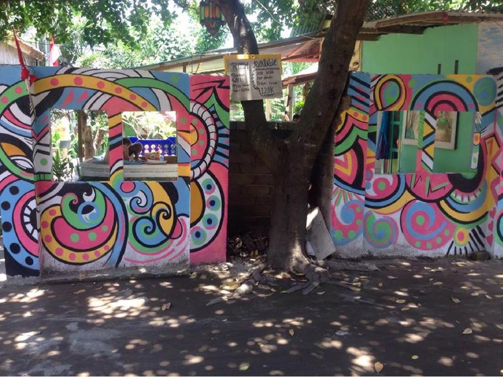 Good For Ya Knee Hostel & Bungalows (Adults Only) Gili Trawangan Exteriör bild
